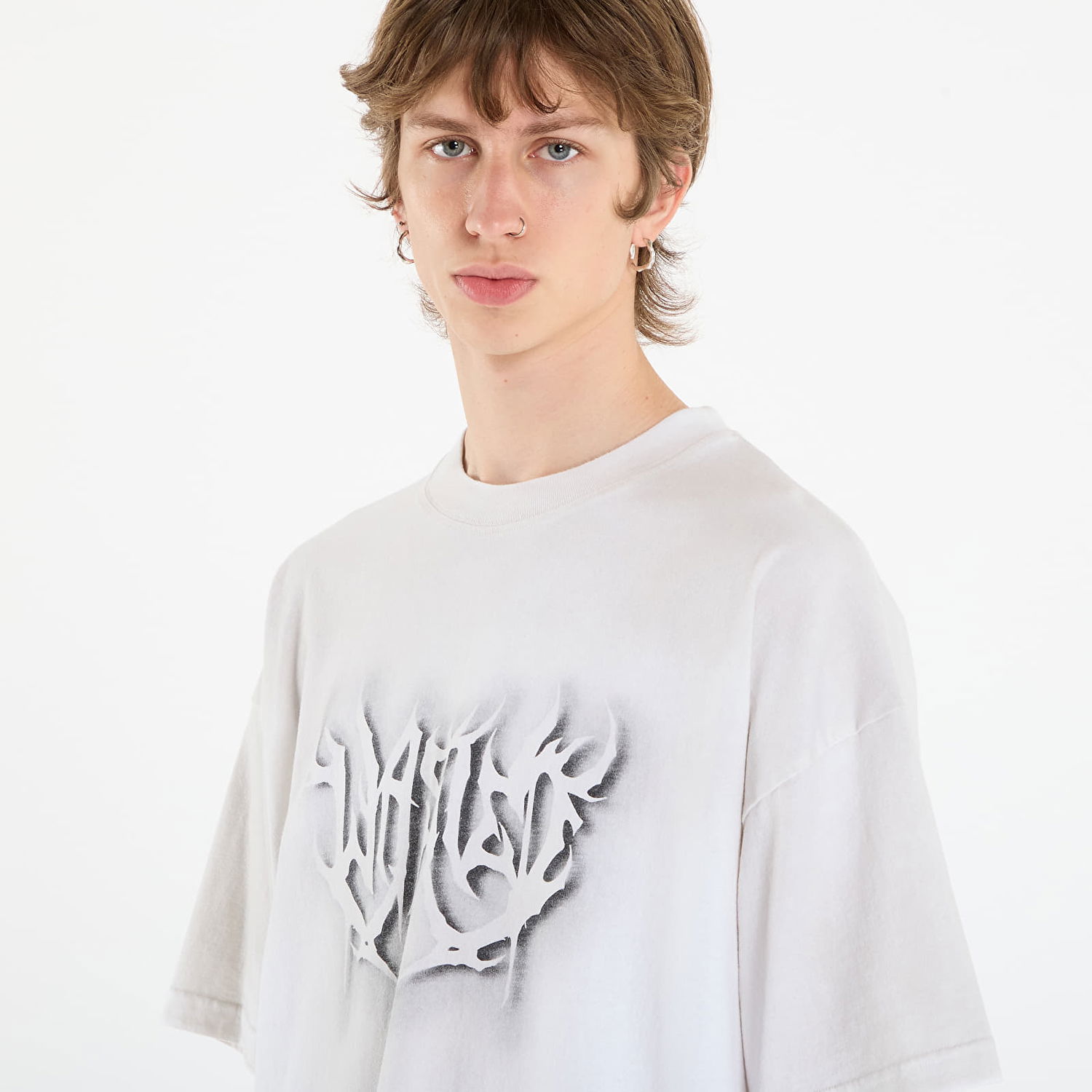 T-shirt Wasted Paris T-shirt Sword Boxy Faded Vit | WP_000324, 1