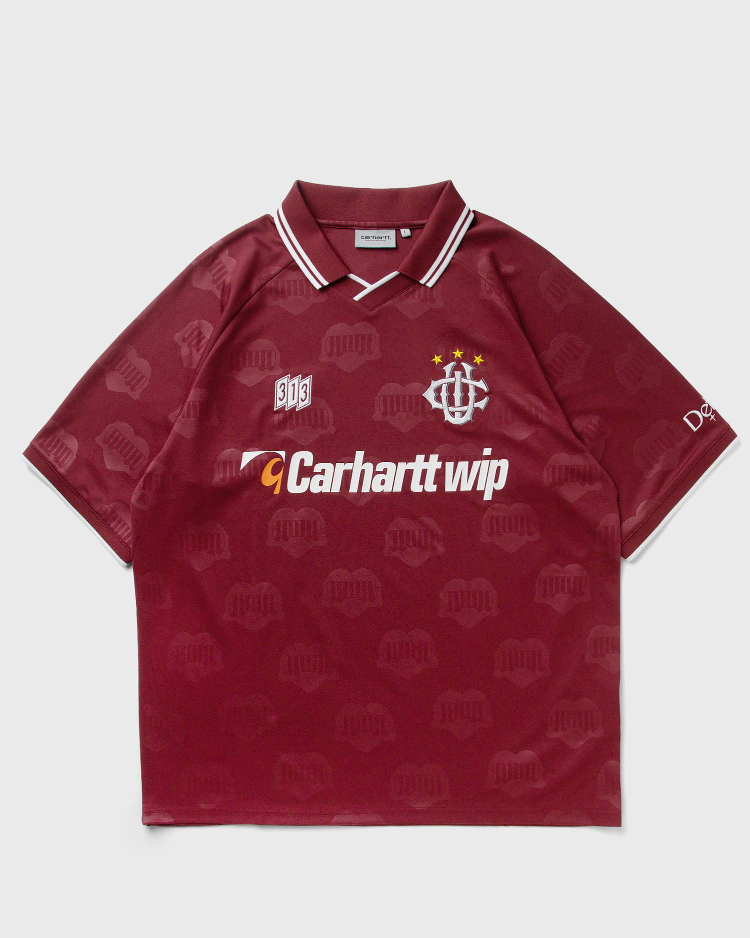 T-shirt Carhartt WIP Hartt's Football T-Shirt Bourgogne | I034625-2UG.XX, 0