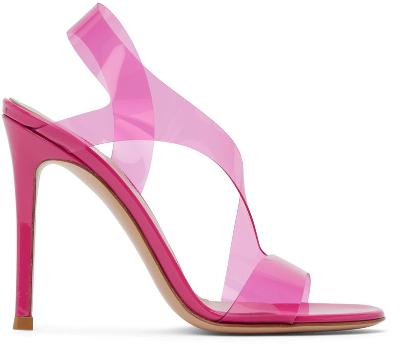 Sneakers och skor Gianvito Rossi Gianvito Rossi Metropolis Heeled Sandals Rosa | G31841.15RIC.GSV