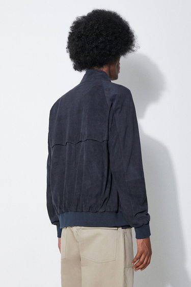Bomberjacka Baracuta Baracuta G9 Suede Jacket Mörkblå | BRCPS0939, 2