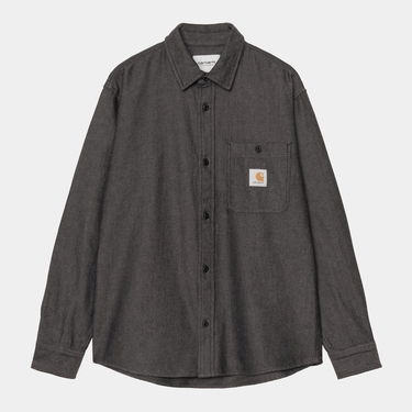 Skjorta Carhartt WIP L/S Edgar Shirt Grå | I035335_24, 0