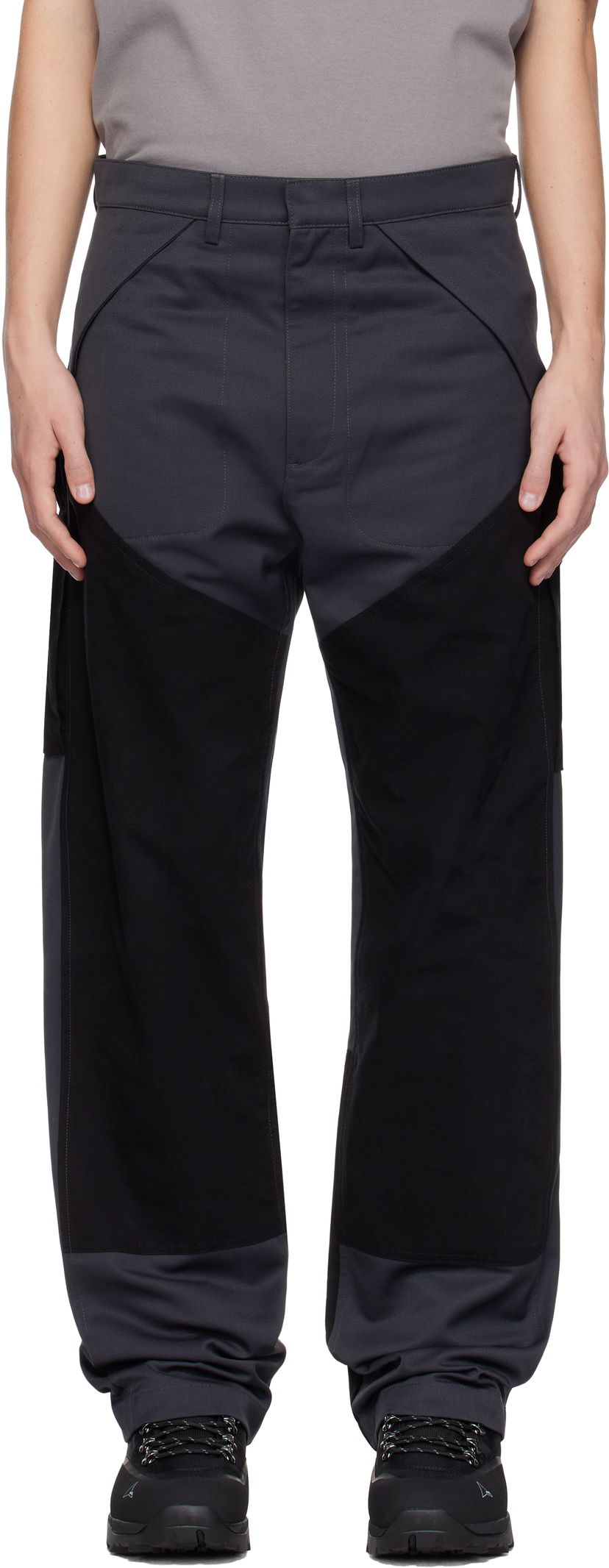 Cargo byxor ROA Technical Cargo Pants Grå | RBMW0335FA242