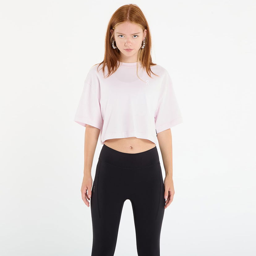 Crop top On Running On Club Boxy Tee Rosa | 1WF11123368