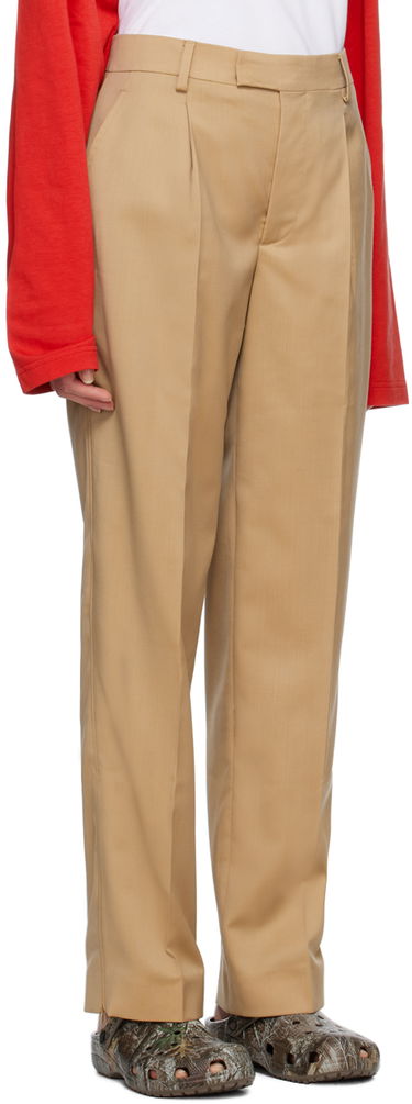 Byxor VETEMENTS VETEMENTS Tailored Trousers Beige | VL16PA140S, 1