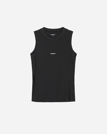 Linne Soulland Soulland Mira Tank Top XXS/XS Svart | 1189-1029