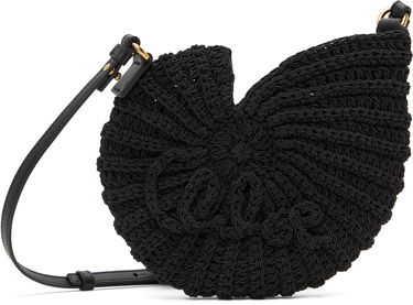 Axelväska CHLOÉ Chloé Sea Treasures Shell Crossbody Bag Svart | CH25US219P23, 0