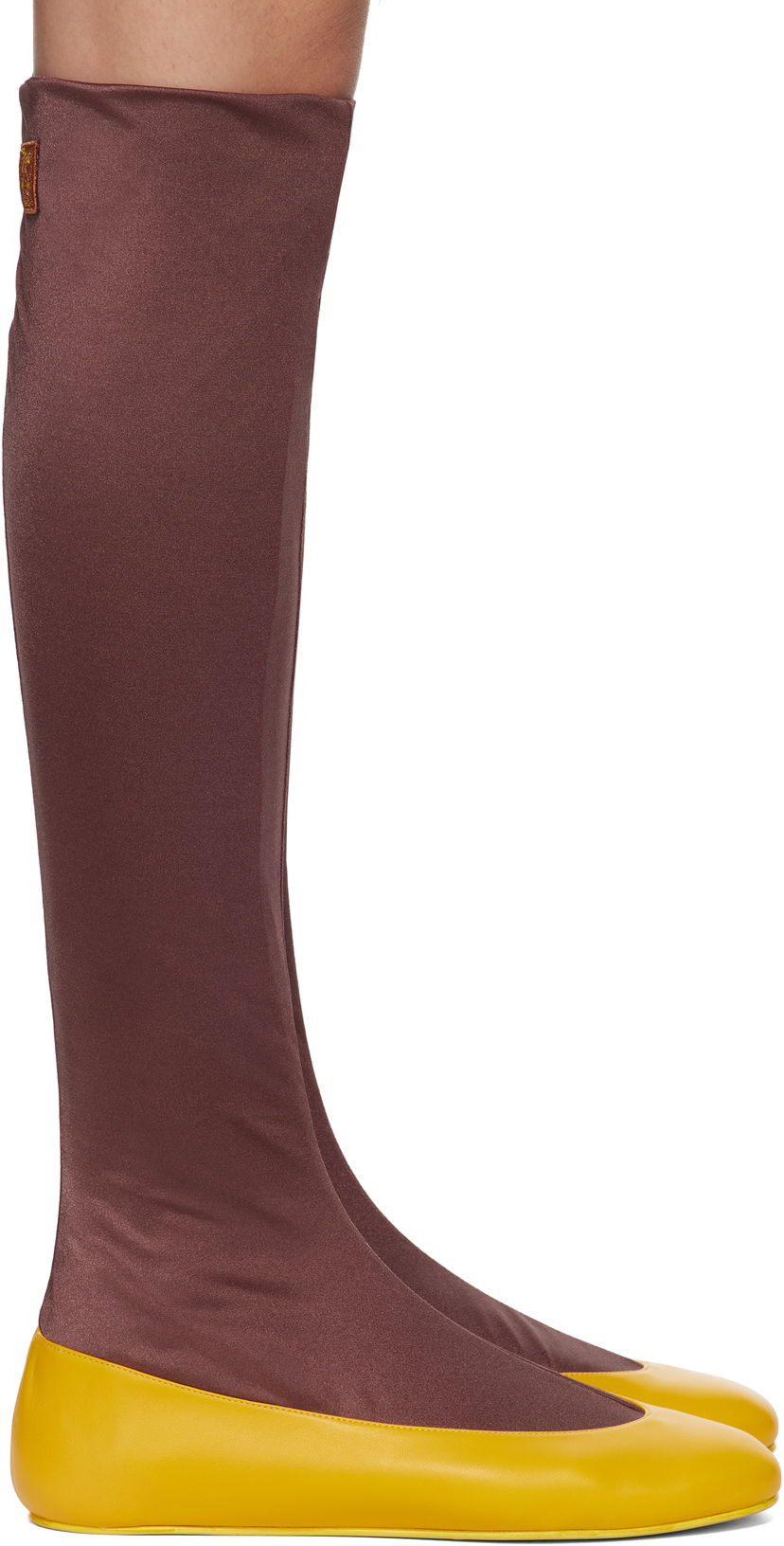 Kläder KIKO KOSTADINOV Kiko Kostadinov Proxima Long Ballerina Flats Brun | KKWSS25FT04-167