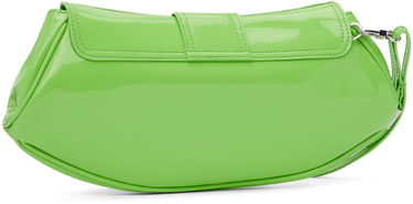 Handväska BY FAR BY FAR Glami Ruched Clutch Grön | 23CRGLAUFRGPMED, 2
