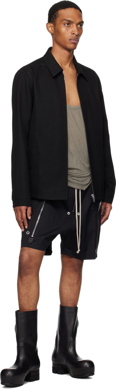Shorts Rick Owens Rick Owens Bauhaus Bela Cargo Shorts Svart | RU02E1392 TE, 3