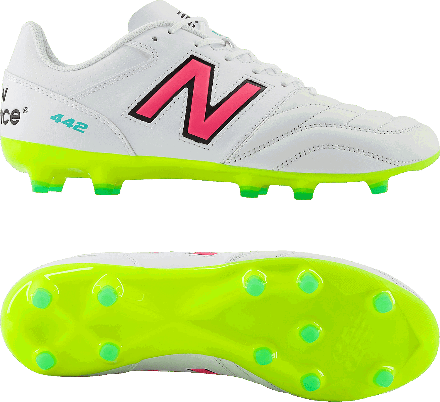 Sneakers och skor New Balance 442 V2 Team FG Vit | NBMS42FWH2, 1