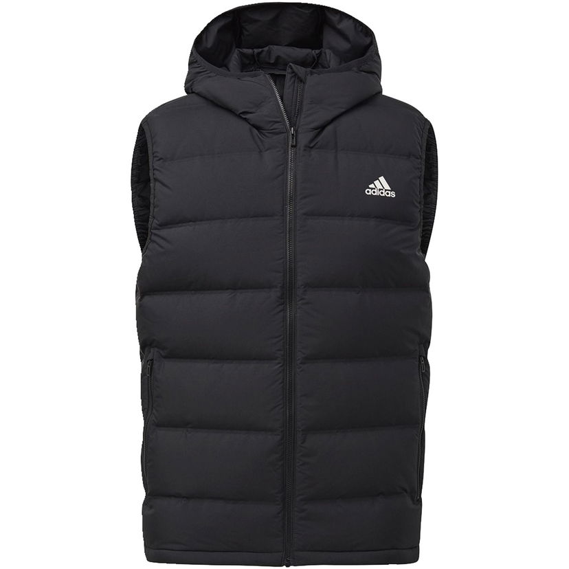 Väst adidas Originals Hooded Down Vest Svart | bq2006
