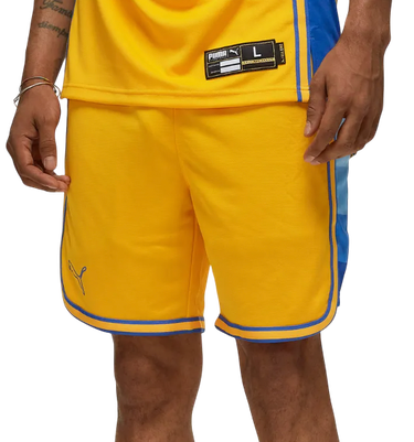 Shorts Puma Maccabi Tel Aviv Basketball Game Shorts Gul | 677963_02, 2