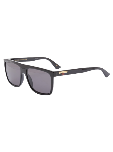 Solglasögon Gucci Lines Injection Sunglasses Svart | GG0748S-001