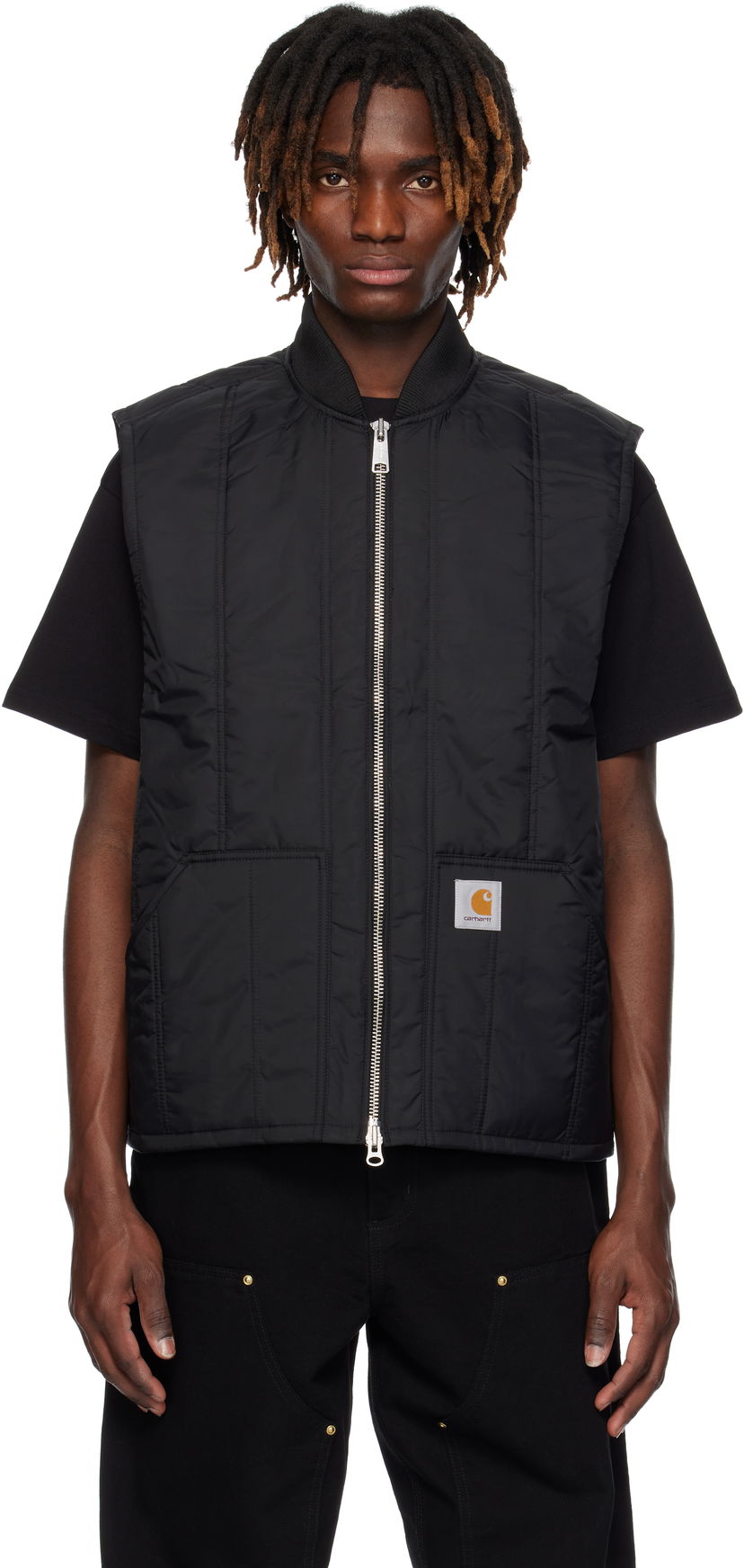 Väst Carhartt WIP Lachlan Liner Vest Svart | I034387