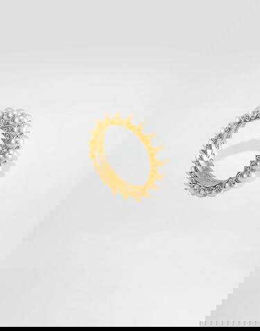 Ringa Dolce & Gabbana Dolce & Gabbana 18K Yellow Gold Pearl Ring Gul | WRKS1GWPEA1ZOO00, 0