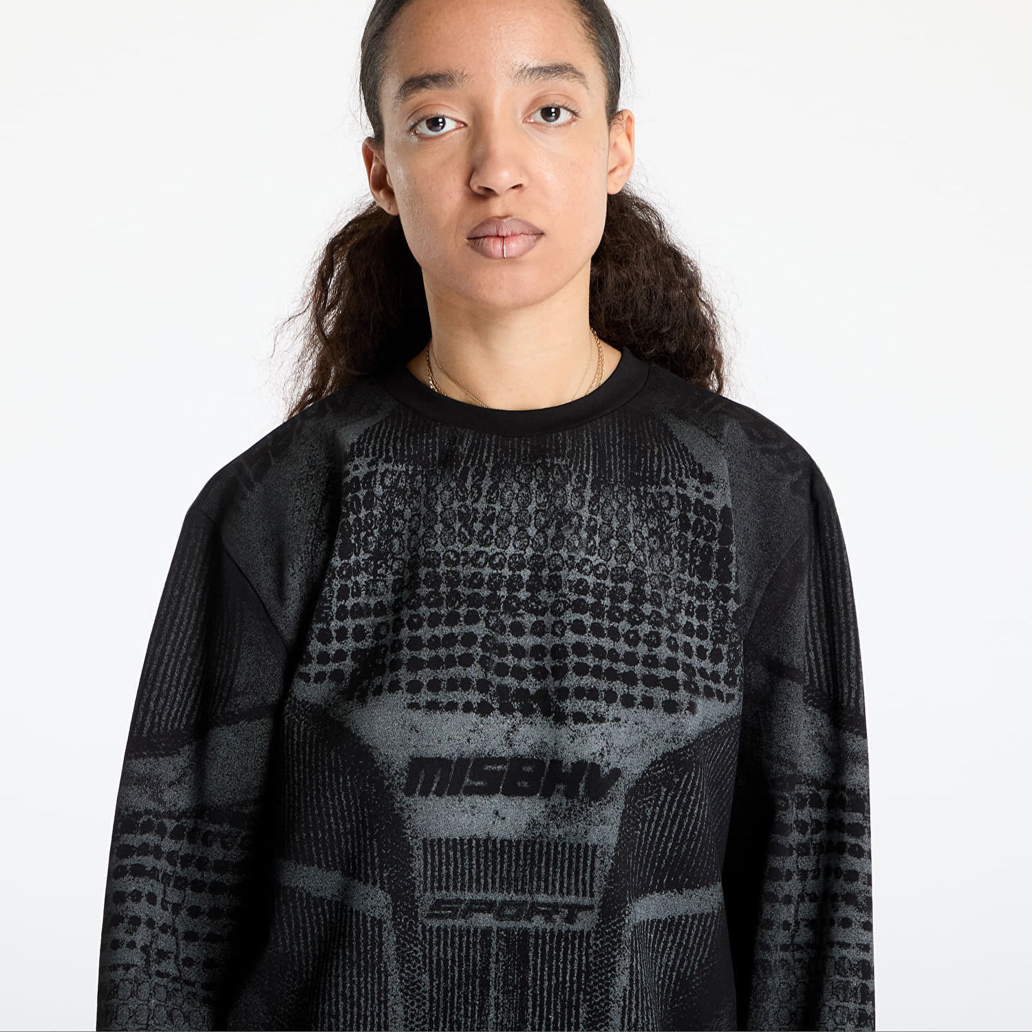 Sweater MISBHV MISBHV Active Longsleeve Svart | 250M156, 1