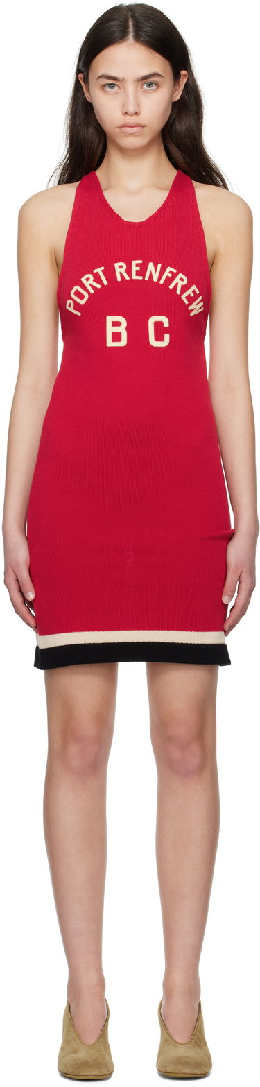 Klä Bode Bode Port Knit Minidress Röd | WRS25KT029, 0