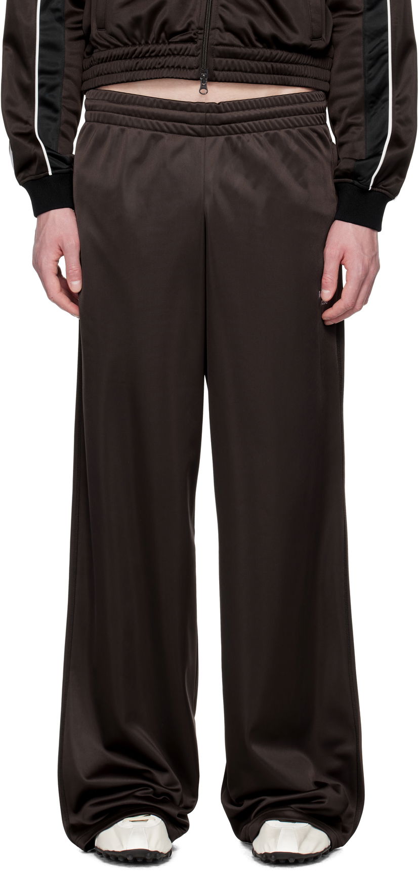 Träningsbyxor Martine Rose Martine Rose Wide Leg Track Pants Brun | 167JT12700