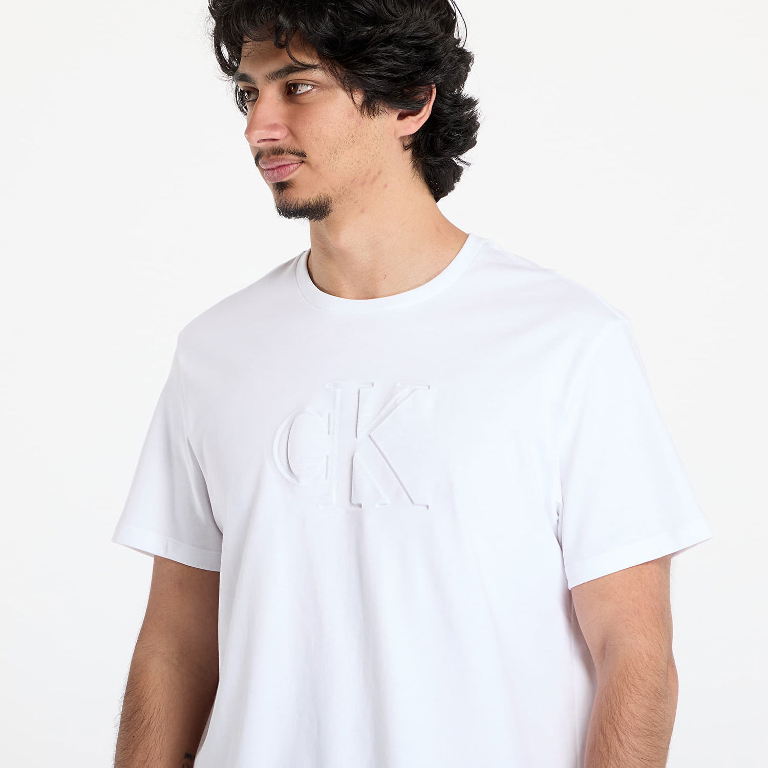 T-shirt CALVIN KLEIN Calvin Klein Jeans 20S Short Sleeve T-Shirt Vit | LV04RC824G YAA, 1