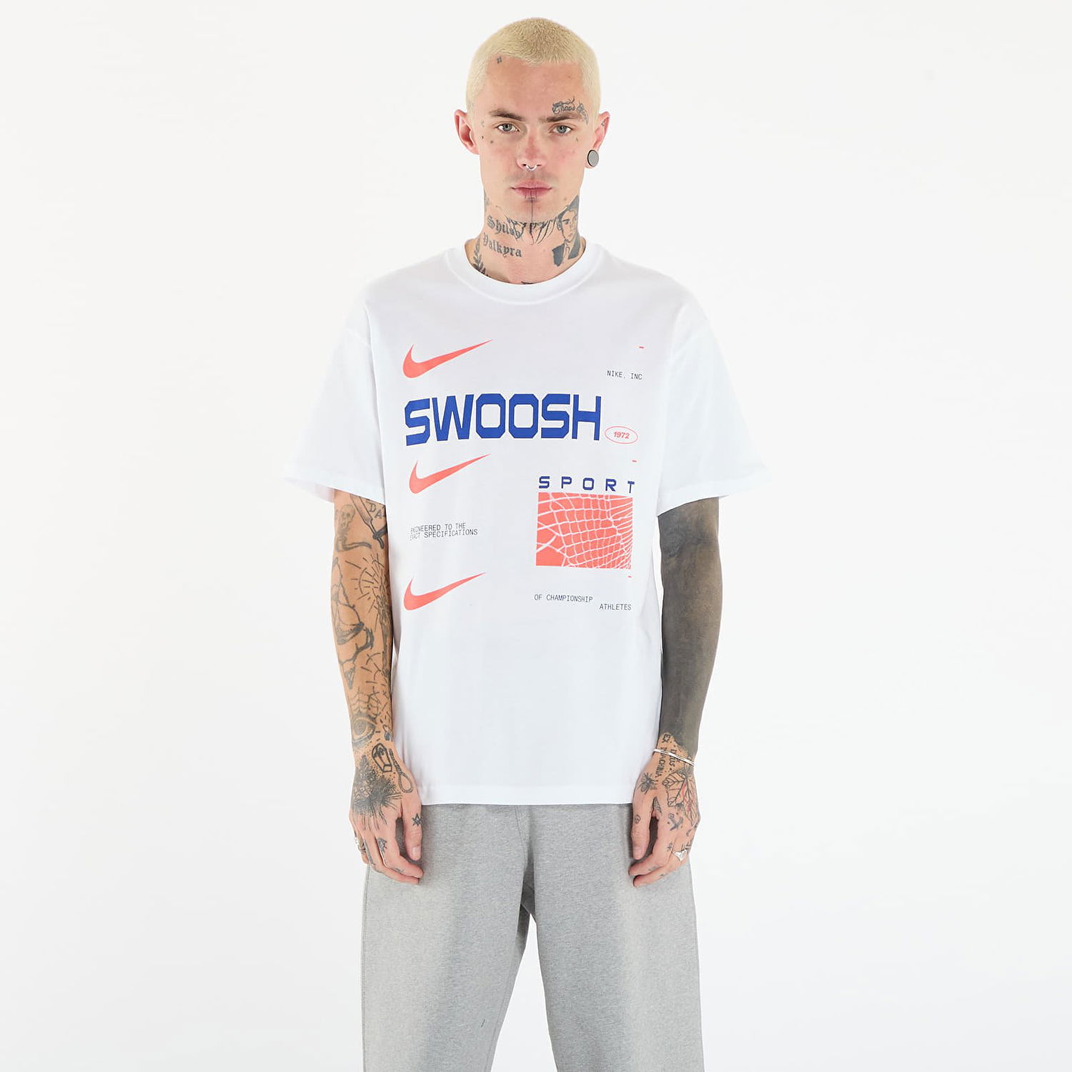 T-shirt Nike NSW Graphic T-shirt SWOOSH SPORT Vit | HV0162-100, 0