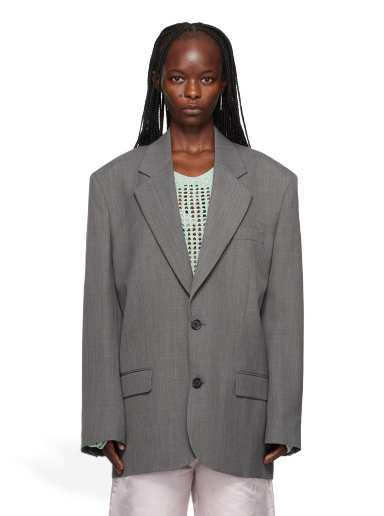 Rockar Acne Studios Single-Breasted Blazer Grå | BH0180-