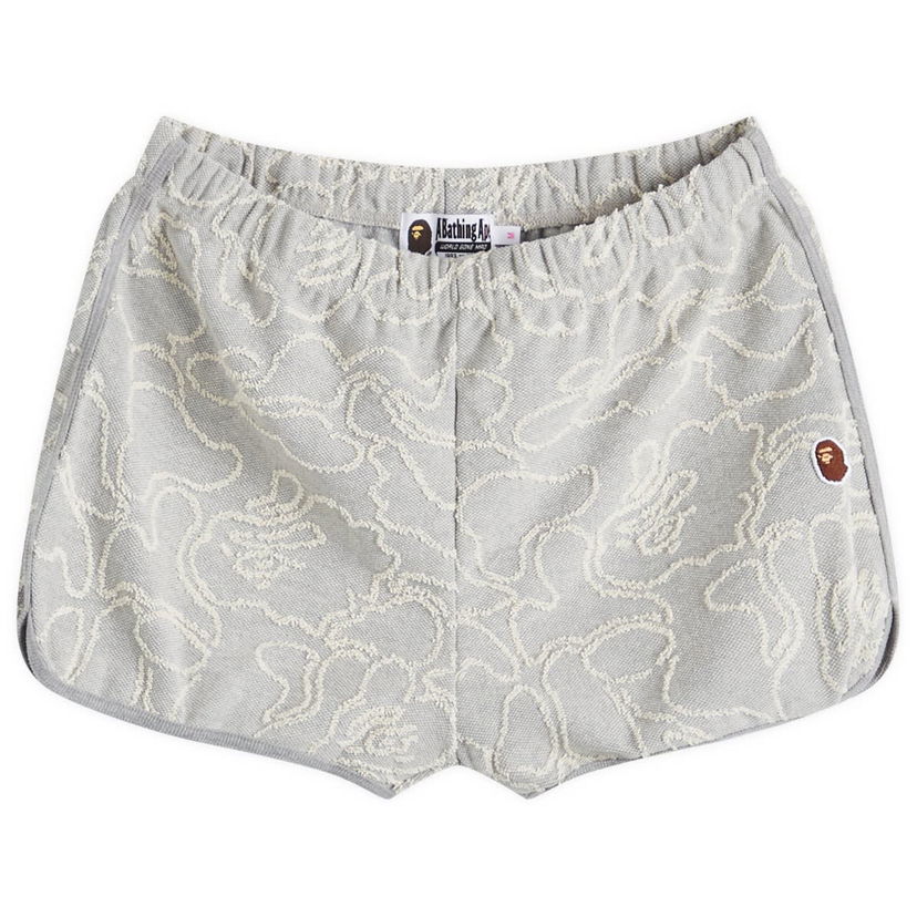 Shorts BAPE A Bathing Ape Women's Neon Camo Jacquard Shorts in Grey, Size Small | END. Clothing Grå | 001SPK302005L-GRY