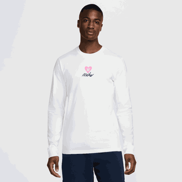 T-shirt Nike Sportswear Long Sleeve T-Shirt Vit | HV9807-100, 1