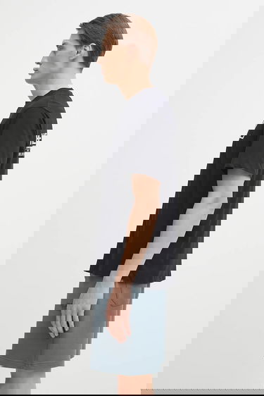 T-shirt Helmut Lang Helmut Lang Logo Print T-Shirt Svart | P04HM507, 1