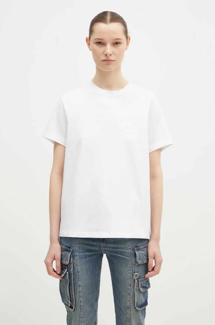 T-shirt Fiorucci White Cotton T-Shirt Vit | W01FPTSH101CJ01WH06