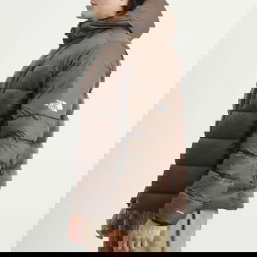 Pufferjacka The North Face HKE Kalix Grid Pattern Down Hooded Jacket Brun | NF0A8D1Y1OI, 5