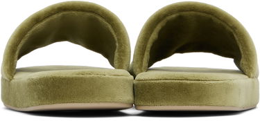 Kläder The Row The Row Pillow Slippers Grön | F1610-L255, 1