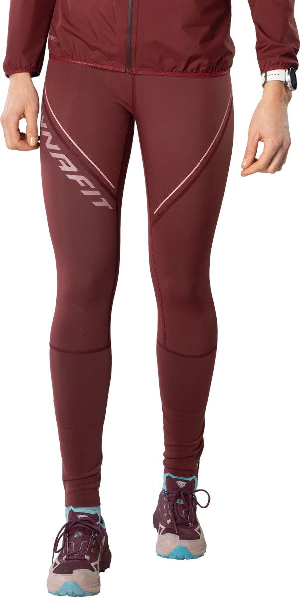 Damasker Dynafit Tights Winter Running Röd | 08-0000070945-6561