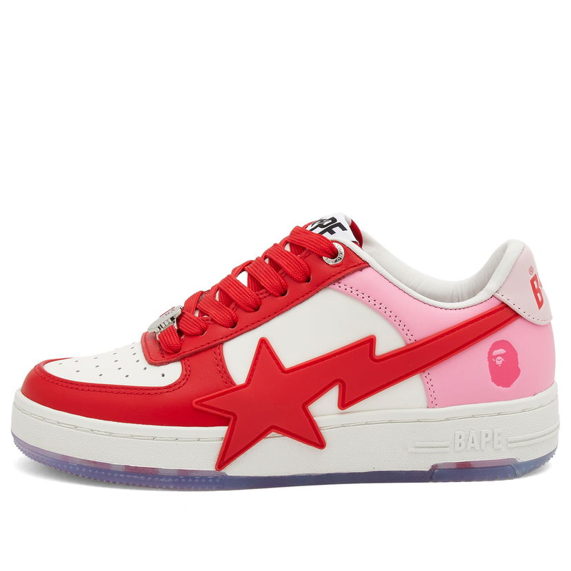 Sneakers och skor BAPE Bathing Ape Bape Sta OS 3.5 Röd | 001FWK802309L-PNK