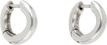 Örhängen Ann Demeulemeester Ann Demeulemeester Mariela Anatomic Silver Loop Earrings Metallisk | 2520-W-JE07-JW020-070, 1