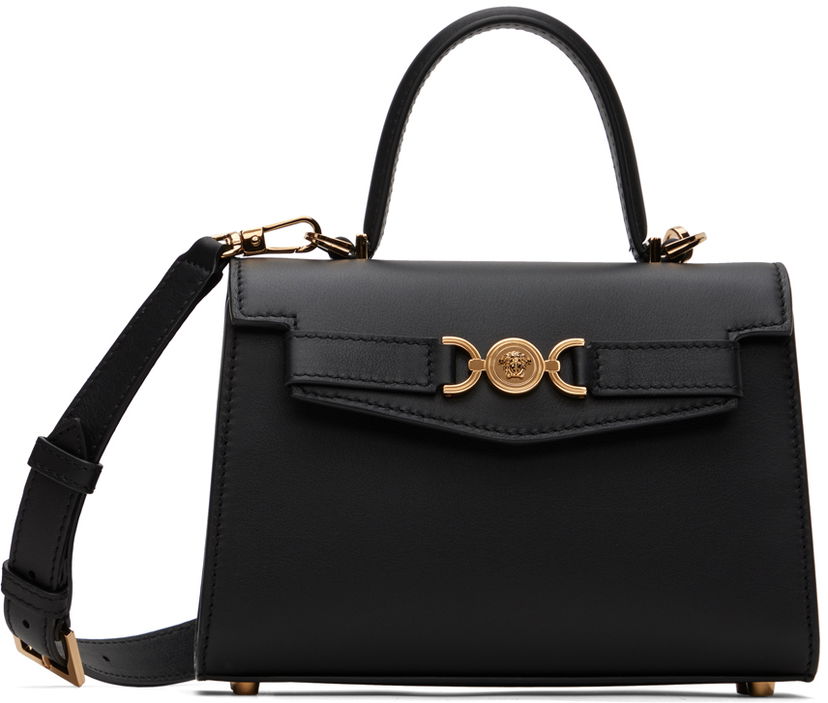 Handväska Versace Black Medusa '95 Small Bag Svart | 1013824_1A10795