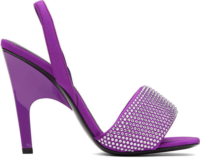 Skovård The Attico Attico Rem Heeled Sandals Purpur | 236WS522 PA45T