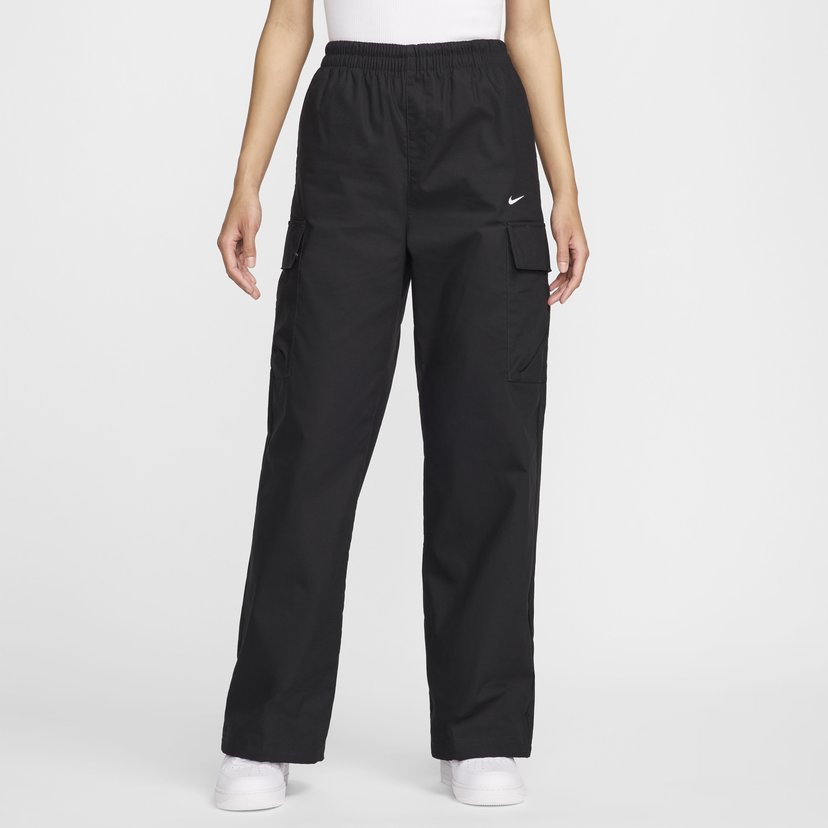 Cargo byxor Nike Sportswear Everything Wovens Mid-Rise Cargo Pants Svart | FV7643-010