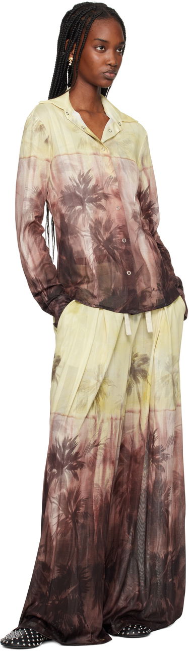 Örhängen Palm Angels Palm Angels Palm Crystal Drop Earrings Metallisk | PWOD037S25MAT0017679, 3