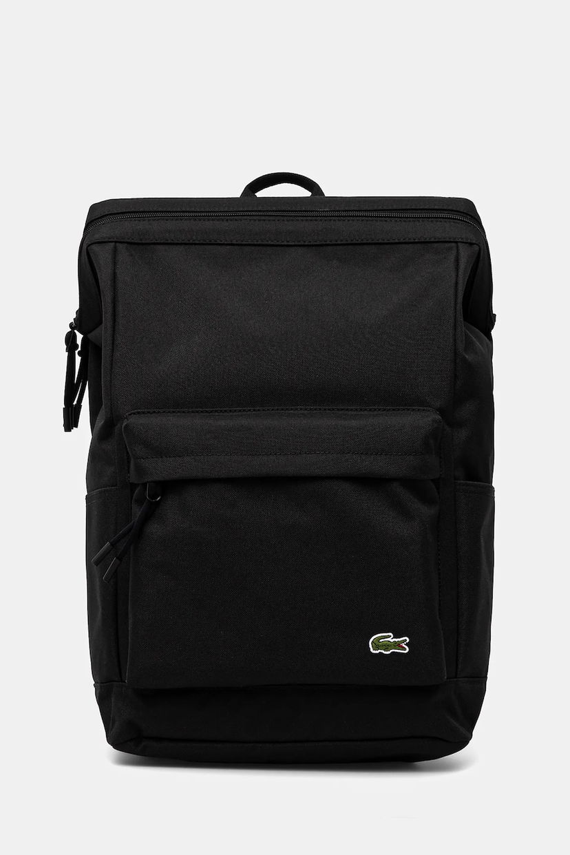 Ryggsäck Lacoste Lacoste Smooth Backpack Svart | NU4598NE