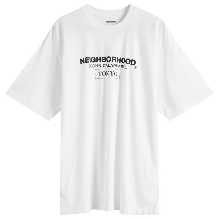 T-shirt Neighborhood Technical Apparel T-Shirt, Size Large Vit | 251PCNH-ST16-WHT