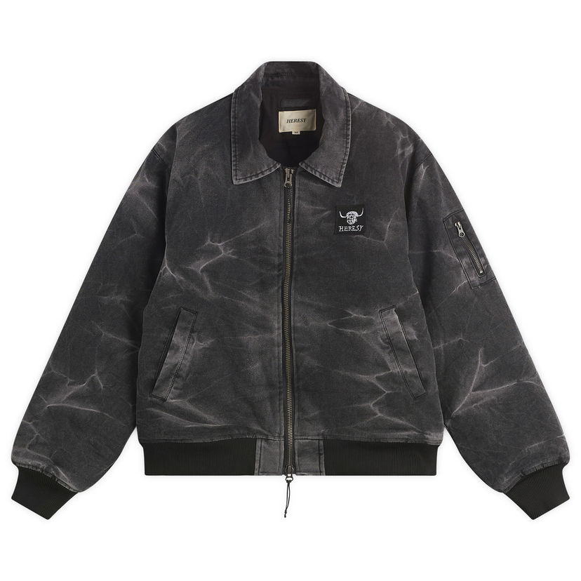 Bomberjacka Heresy Ooser Bomber Jacket Svart | HAW25-O10