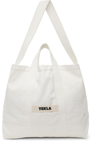 Tygpåse TEKLA Beach Tote Vit | BB-WH, 0