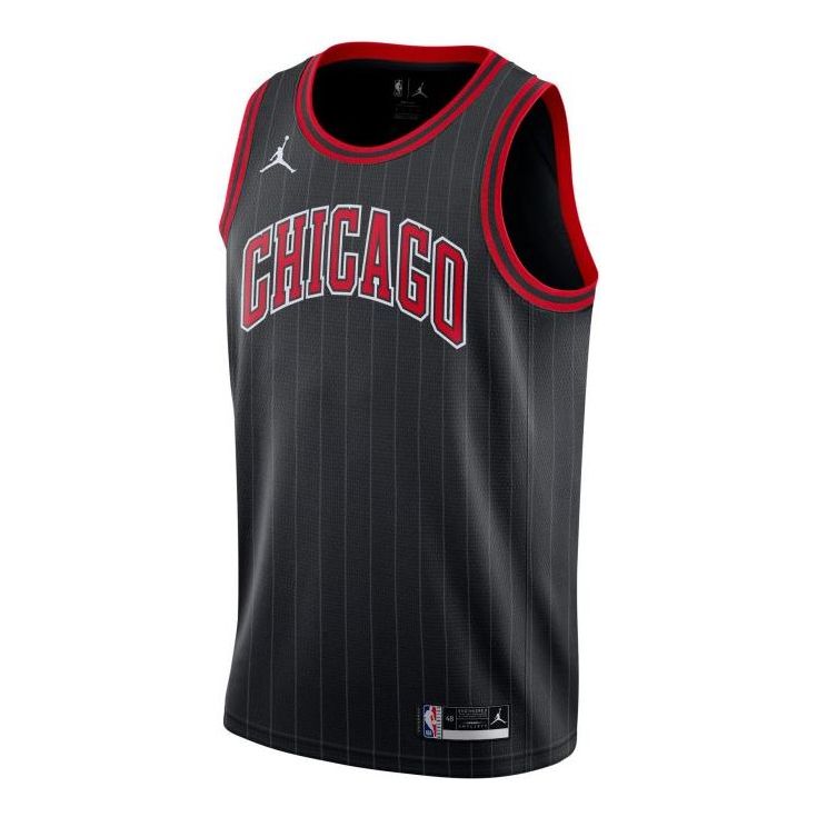 Jersey Jordan Jordan NBA Statement Edition Swingman Jersey Chicago Bulls Svart | CV9518-010