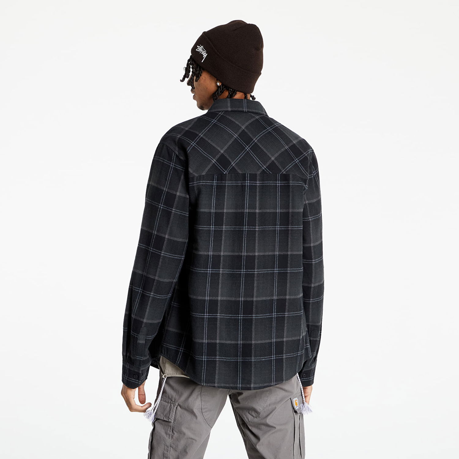 Skjorta Horsefeathers Dough Shirt Svart | SM1219A, 1