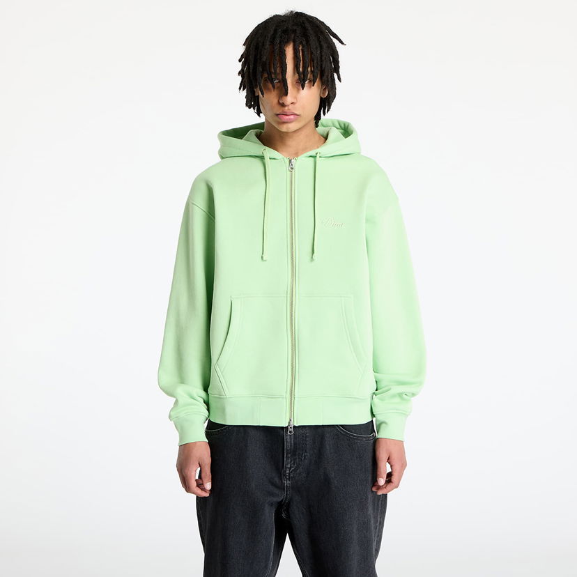 Sweatshirt Dime DIME Cursive Zip Hoodie Grön | DIMESP2549SAG
