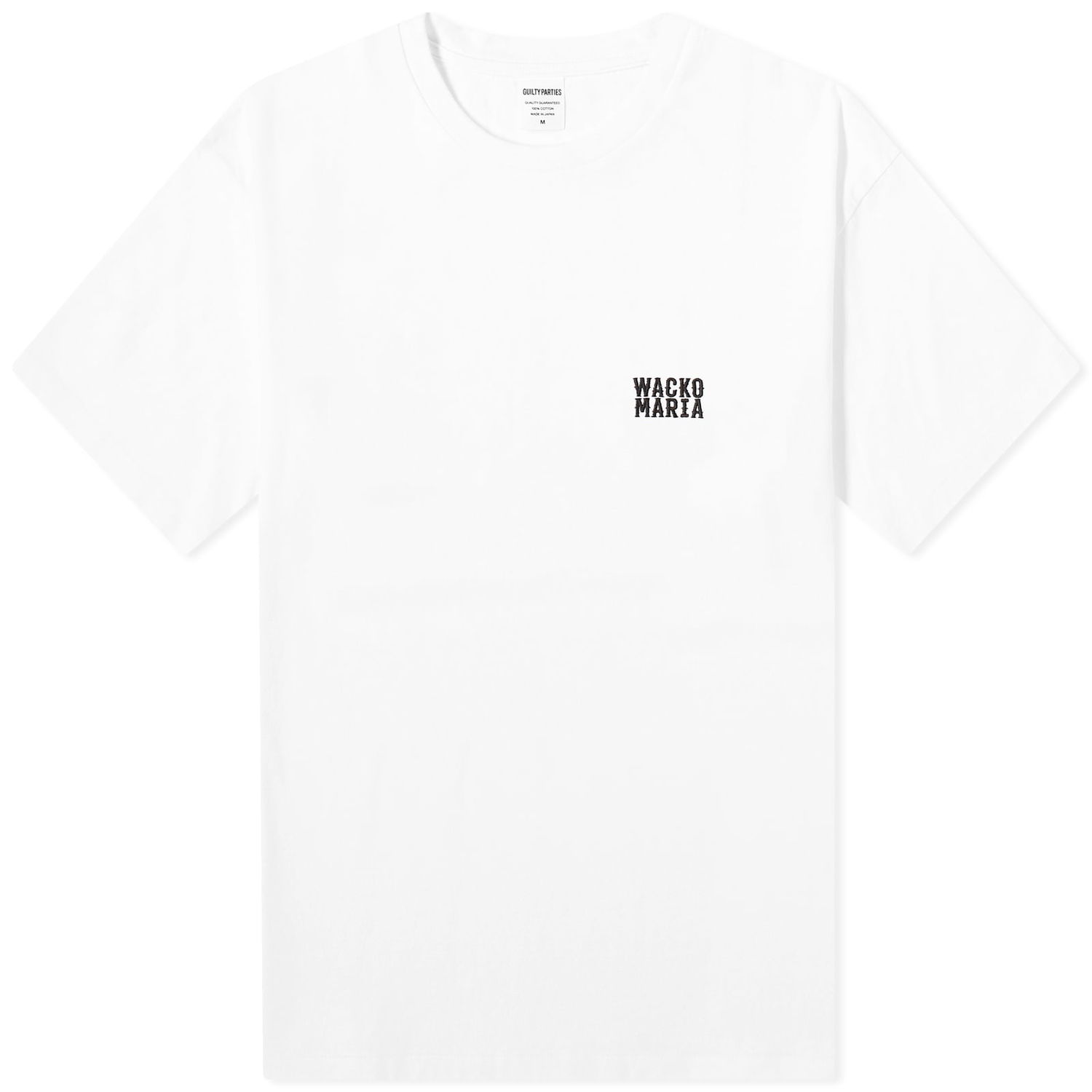 T-shirt WACKO MARIA Tim Lehi Crew Neck T-Shirt Vit | 23FW-WMT-TEE01-WHT, 0