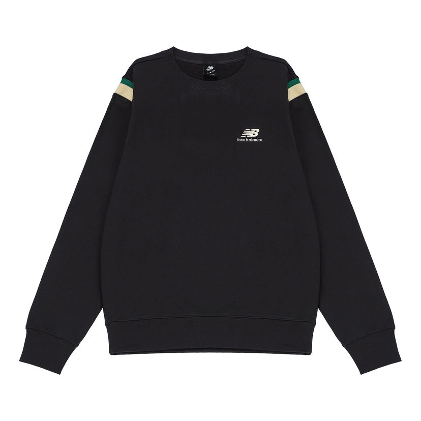 Sweatshirt New Balance Lifestyle Sweatshirt Svart | AMT23559-PHM