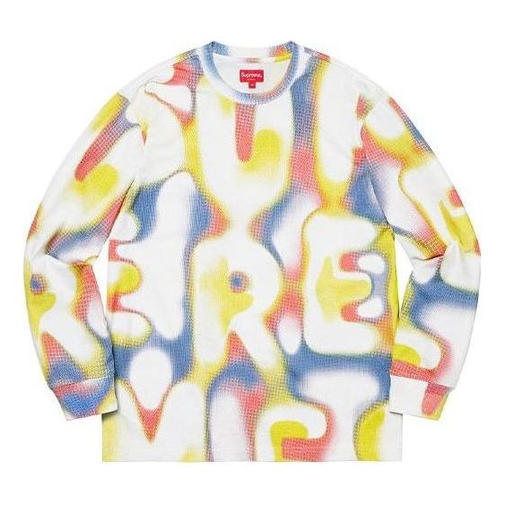 Sweater Supreme Half Tone Long Sleeve Top Flerfärgad | SUP-SS21-520