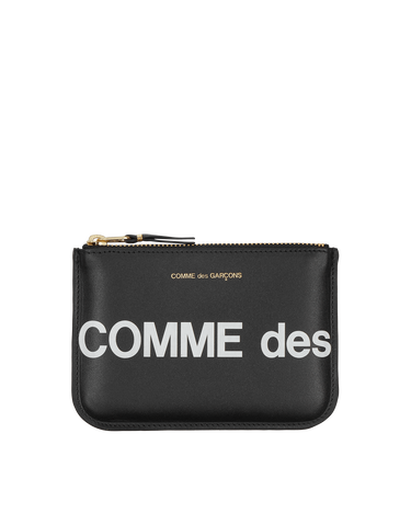 Plånbok Comme des Garçons Huge Logo Zip Pouch Svart | SA8100HL 1, 3