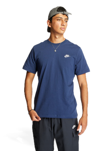 T-shirt Nike Sportswear Club Tee Blå | AR4997-410